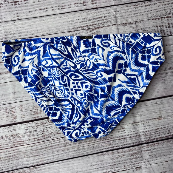 Ralph Lauren Bikini Swim Bottom Blue - Picture 2 of 5